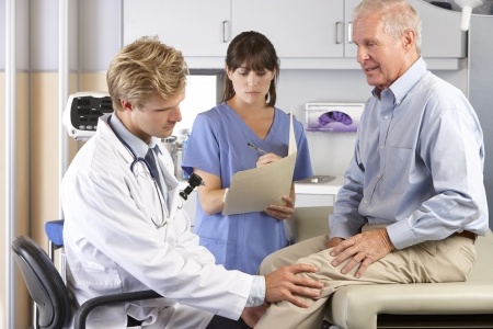 Knee replacement (arthroplasty)
